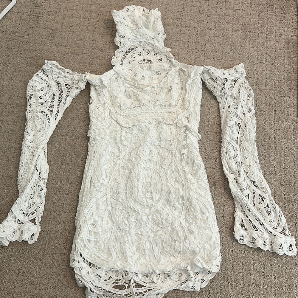 Never wore detailed free people dress